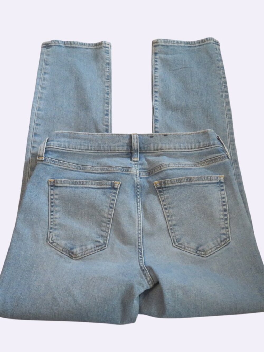 GAP-Women's Classic Straight Mid Rise Jeans - Size 29 (8R) - Good Condition - Picture 7 of 10